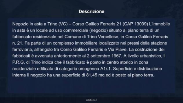 Immobile in asta di 81 m² in vendita a Trino - Foto 9