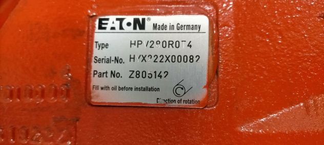 Pompa tandem Eaton HPV280R0T4 - Foto 4
