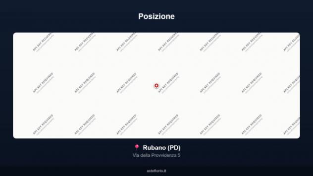 Immobile in asta di 327 m² con più di 5 locali e box auto in vendita a Rubano - Foto 2