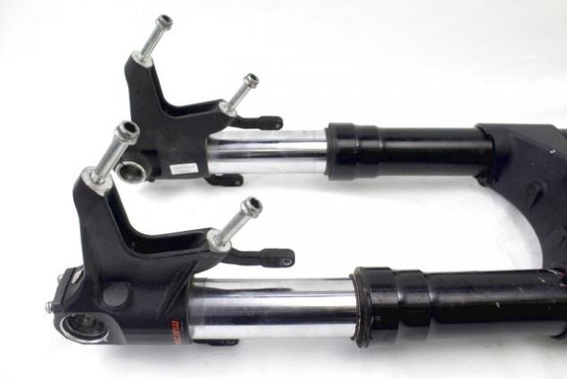 MV AGUSTA BRUTALE 990 R 8AA0B2514 8AA0B2515 FORCELLA ANTERIORE 09 - 12 FRONT FORK - Foto 2