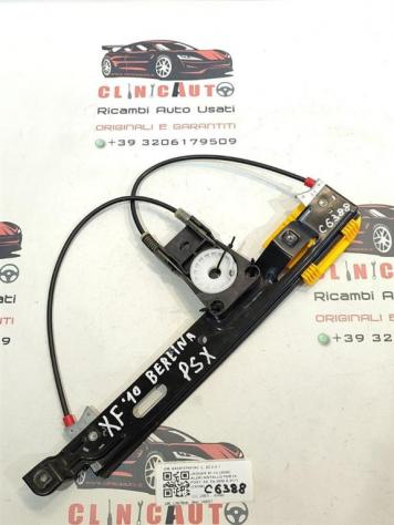 MECCANISMO ALZAVETRO POST. SX JAGUAR XF Serie 8X23F27001AC 306DT (0811)