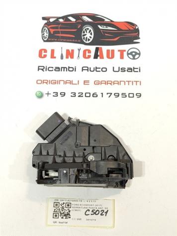 SERRATURA ANTERIORE SINISTRA FORD EcoSport Serie GN15-A219A65-FB (12)
