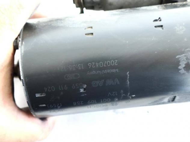 059911024 MOTORINO AVVIAMENTO AUDI A6 SW 3.0 D 4X4 171KW AUT 5P (2007) RICAMBIO USATO 0001109258 - Foto 9