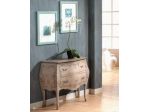 Comò bombato 2 cassetti decorato laccato decorato cod 7702