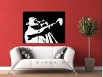 Quadro Pop Art Freddie Mercury dipinto