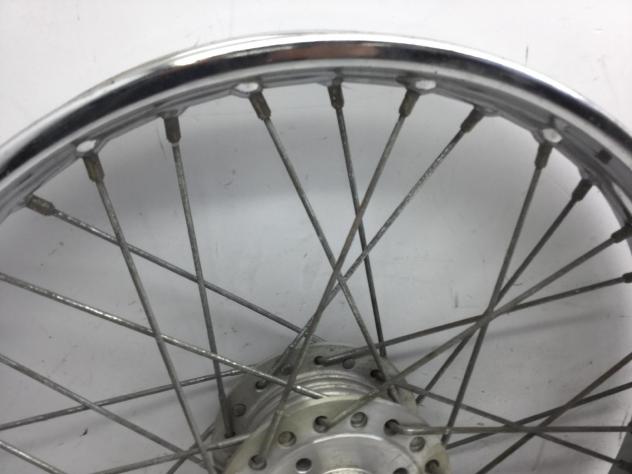 HONDA CB FOUR 350 CERCHIO RUOTA ANTERIORE 18 X 1.60 1974 - Foto 2