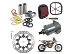 Ktm Exc 200 250 ricambi freni kit trasmissione filtro frizione regolatore gomme