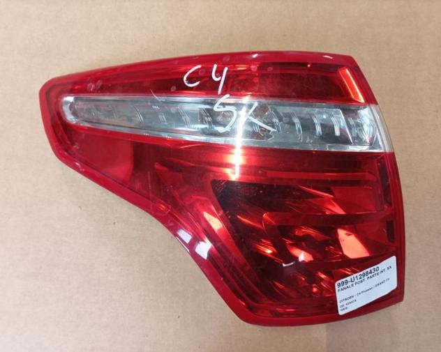 FANALE POST. PARTE INT. SX 999-U1298430 Parti elettriche Fanaleria Fanali Fanale post. sx. CITROEN - C4 Picasso / GRAND C4 Picasso - 01-11-2006 - 0