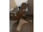 Coppia di seggiole etniche in legno