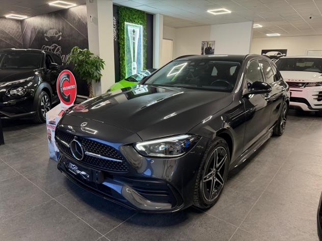 MERCEDES CLASSE C220 S.W. PREMIUM AMG 2.0 MHEV 200CV PELLE NAVI CAM ANNO 2022