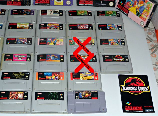 Cartucce / giochi Super Nintendo SNES (TESTATE) Boxate e loose - Foto 8