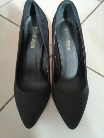 scarpe dècollete' in camoscio - Foto 5