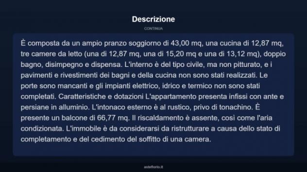 Immobile in asta di 158 m² con più di 5 locali in vendita a Torrenova - Foto 14