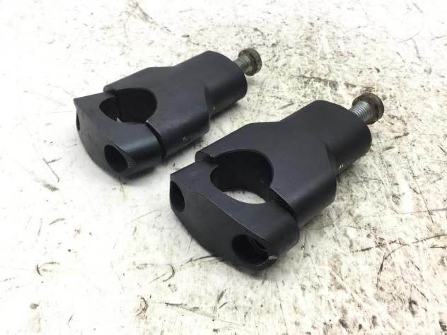 ZERO MOTORCYCLES FXS KW 33 COPPIA RISER SUPPORTO MANUBRIO HANDLEBAR 2016 - Foto 2