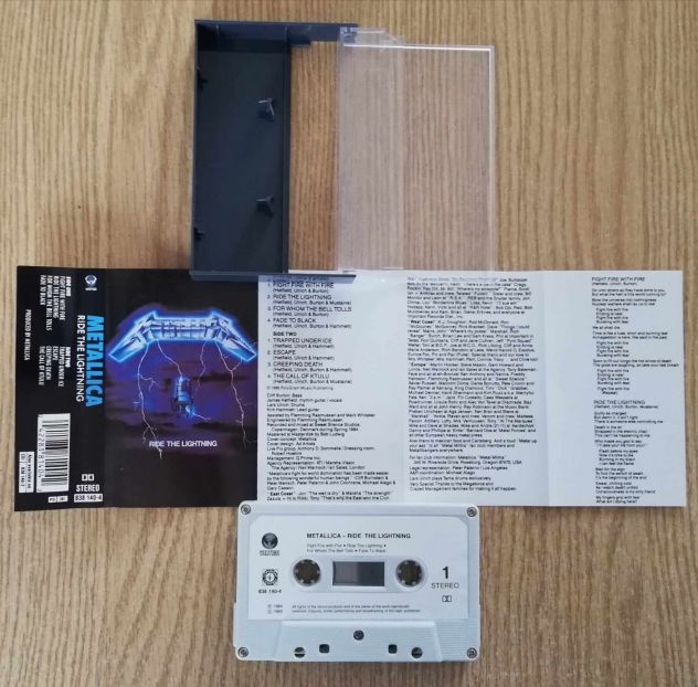 Musicassetta Metallica "Kill 'Em All" (cassette) - Foto 7