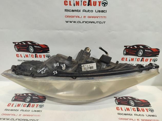 FARO ANTERIORE SINISTRO PEUGEOT 308 Serie 9656162580 9656162580-00 (0714) - Foto 5
