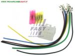 SPINA CABLAGGIO FIAT DUCATO 06 FANALE POSTERIORE BIANCO REAR OLD TYPE FT76109
