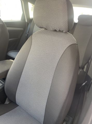 Coprisedili Anteriori Impermeabili UK Custom Covers Per Fiat Talento 2016 – Grigio – Grado 600 Denari - 5