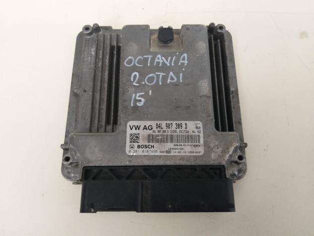 CENTRALINA MOTORE SKODA Octavia Berlina 4° Serie 84L907309D diesel 2.0 (12)