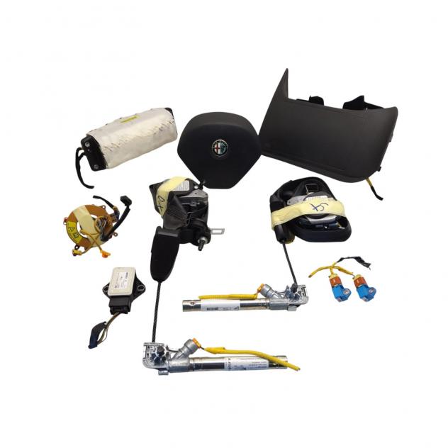 KIT AIRBAG COMPLETO ALFA ROMEO Mito Serie (955_) QUADRIFOGLIO VERDE (08)