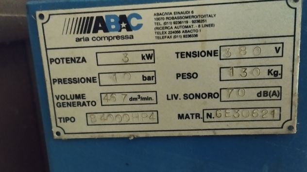 compressore silenziato ABAC - Foto 4