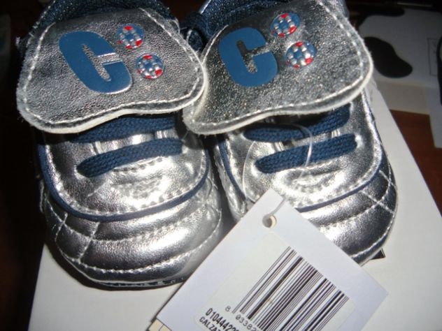 Chicco scarpine argento NUOVE mis 18