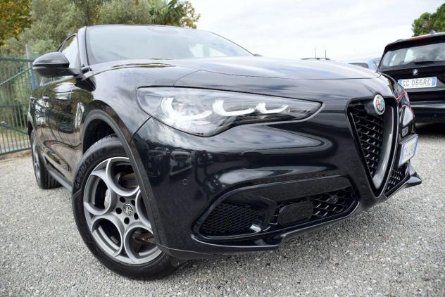 ALFA ROMEO Stelvio SPRINT 2.2 Turbodiesel 160CV AUTOM. AT8 CON PALETTE - RWD - IVA DETRAIBILE - NAVI - ADAS - CRUISE AD - SENSORI - FULL LED - CAM - B - Foto 9