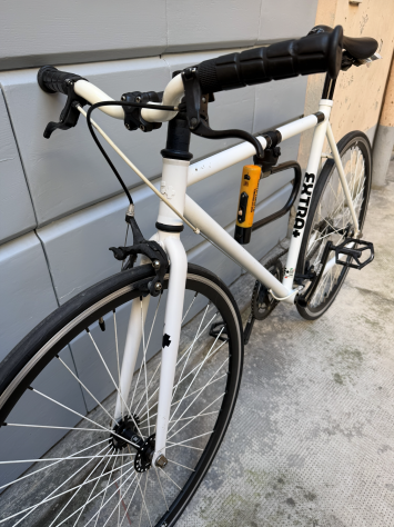 Vendo bici Fixed Extra+ Strada Ska – Taglia 52 (Bianco Opaco) - Foto 7