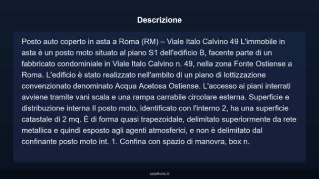 Immobile in asta di 2 m² in vendita a Roma - Foto 10