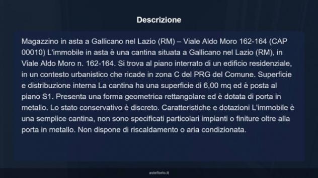 Immobile in asta di 6 m² in vendita a Gallicano nel Lazio - Foto 9