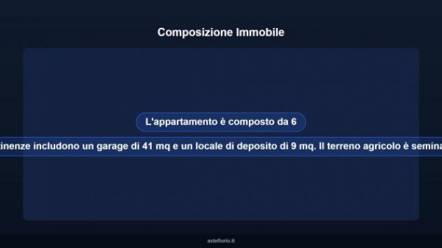 Immobile in asta di 132 m² con più di 5 locali e box auto in vendita a San Miniato - Foto 17