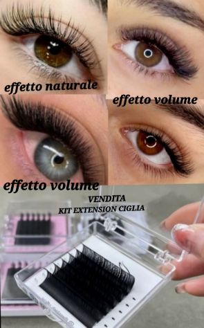 VENDITA KIT DI EXTENSION CIGLIA e kit ricostruzione unghie personalizzati - Foto 2