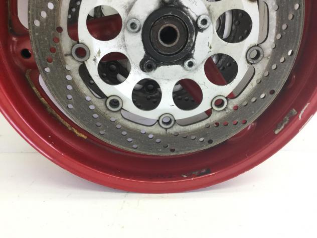 SUZUKI GSX-R N S 750 CERCHIO RUOTA ANTERIORE 17 X 3.50 - NO DISCHI 1992 1995 - Foto 2