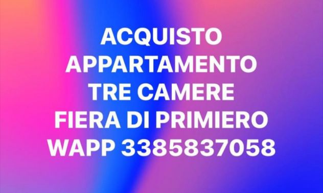 APPARTAMENTO TRE CAMERE O TABIA' CERCO FIERA DI PRIMIERO
