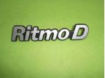 Scritta logo targhetta portellone posteriore Fiat Ritmo Diesel  ''NUOVA''
