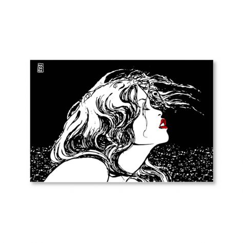 Quadro Milo Manara dipinto a mano Pop Art - Foto 2