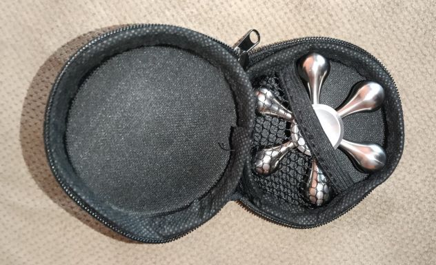 fidget spinner in metallo a sei braccia - Foto 3