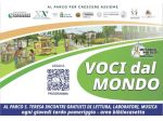 Culture dal mondo protagoniste tra letture, musica e laboratori Parco S.Teresa
