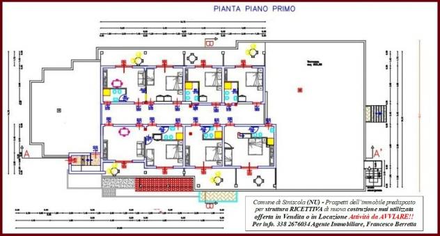 ALBERGO di 5 vani e di 3000 mq (SINISCOLA - Siniscola) rif. L107 - Foto 18