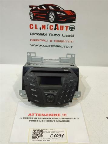 AUTORADIO FORD Ka Ka+ Serie E3B5-18D804-AF BIKE (1620)