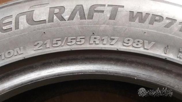 2 gomme 215 55 17 KUMHO A1753 - Foto 7