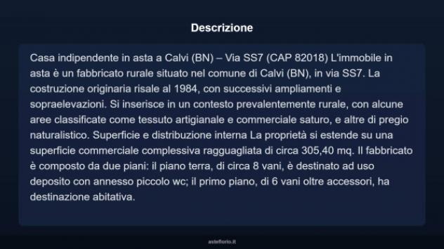 Immobile in asta di 305 m² in vendita a Calvi - Foto 4