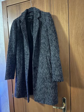 Cappotto Stradivarius donna grigio e nero – Taglia S - Foto 5