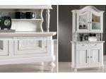 Credenza 2 Ante 2 Cassetti - Bianco Spigolato - Nuovo