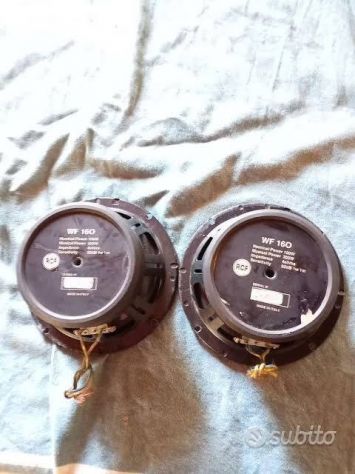Woofer RCF Wf 160 in fibra di carbonio - Foto 2