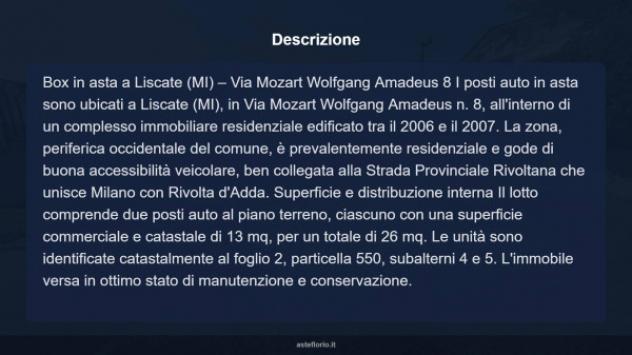 Immobile in asta di 26 m² in vendita a Liscate - Foto 6