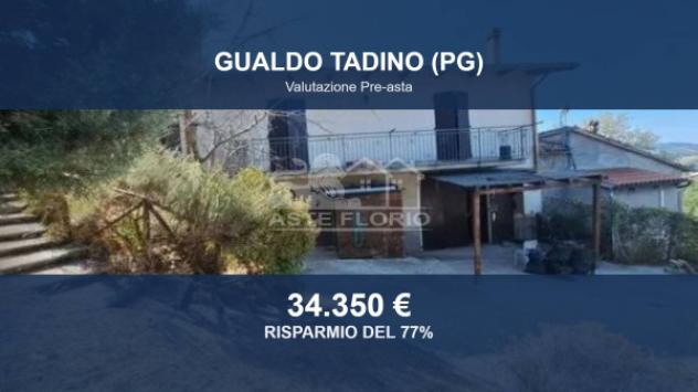 Immobile in asta di 228 m² con più di 5 locali e box auto in vendita a Gualdo Tadino