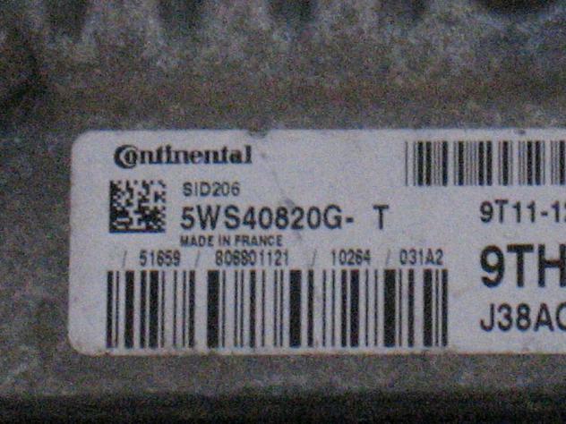 5WS40820G-T ECU TRANSIT CONECT1.8 SID206 5WS40820G-T 9T1112A650HD 9THD - Foto 3