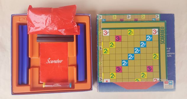 Gioco Vintage Scarabeo Completo - Editrice Giochi Milano - Foto 2