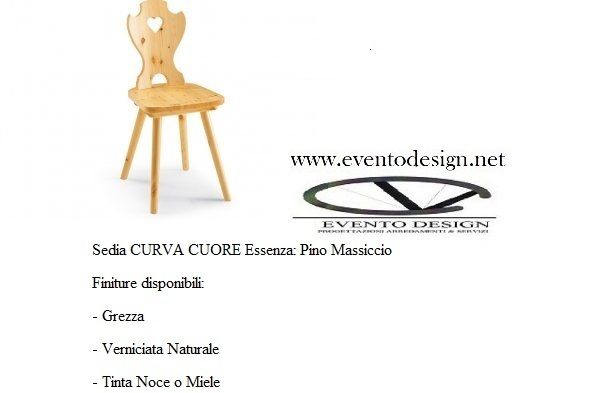 SEDIA TIROLESE, BAVARESE IN PINO MASSELLO - Foto 3